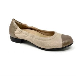 Akaishi Tsuki pearl pink comfortable flats